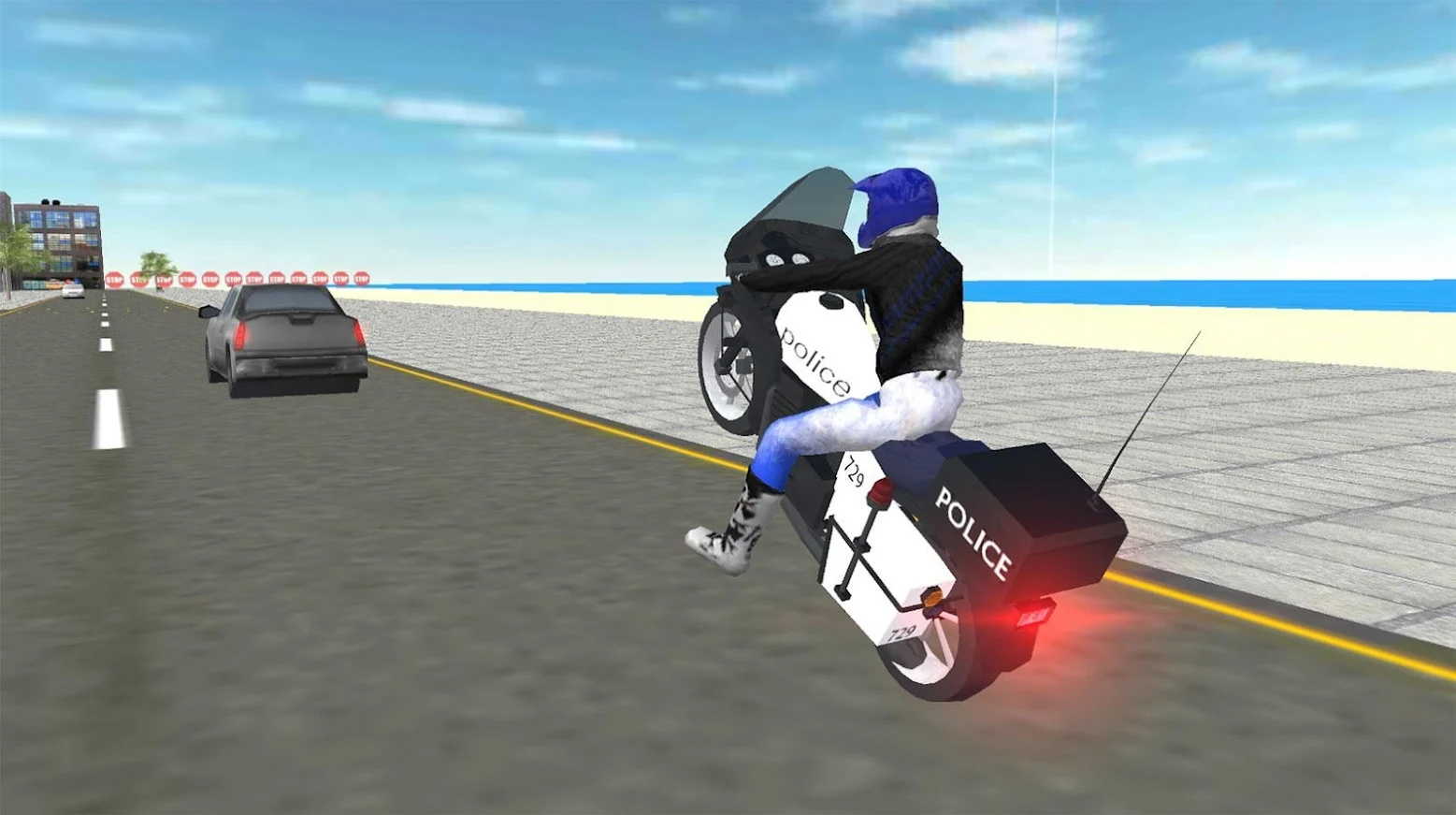 警察摩托模拟器(2)