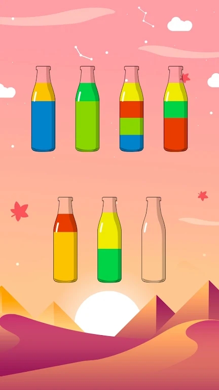 水瓶颜色搭配游戏